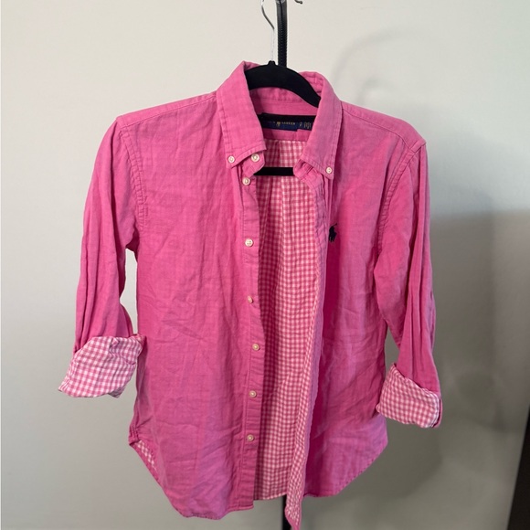Women’s Pink Polo by Ralph Lauren Shirt - Picture 2 of 4
